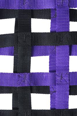 Show full view: Tough1 Slow Feed Web Hay Horse Feeder, Purple slide 4 of 5