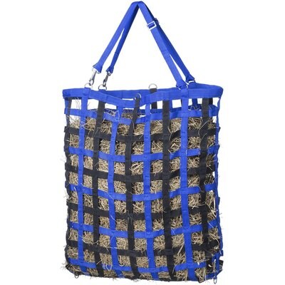 Tough1 Tough1 Slow Feed Web Hay Horse Feeder, Royal Blue