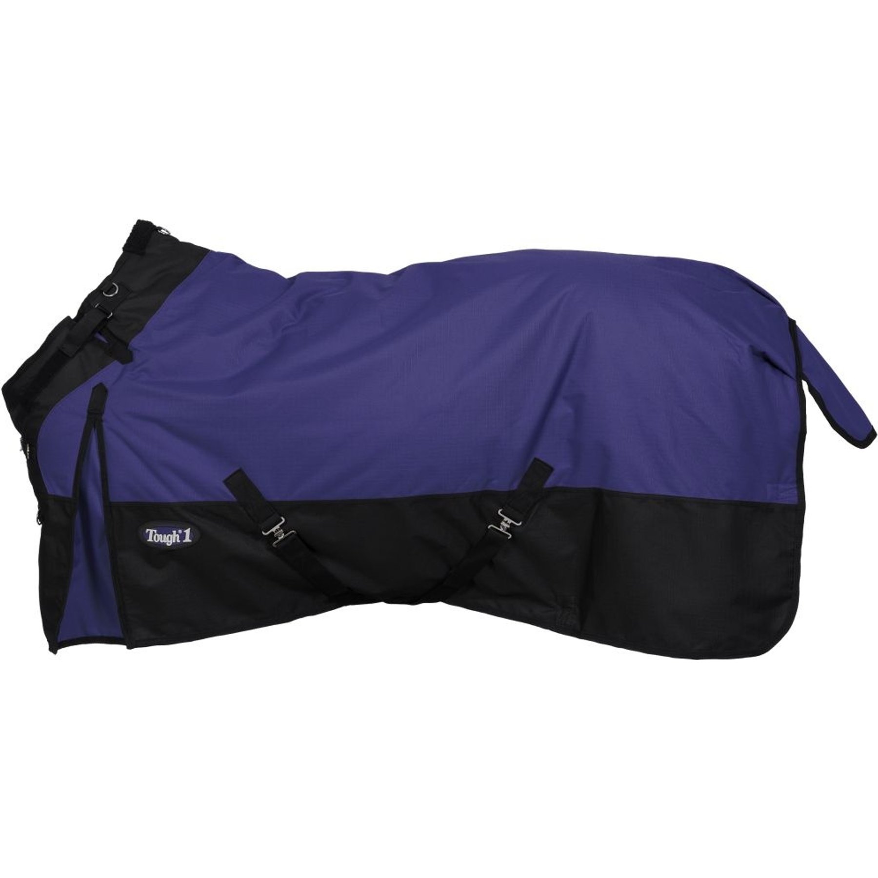 Tough1 1200D Turnout Blanket with Snuggit, 200-g, Purple, 72-in
