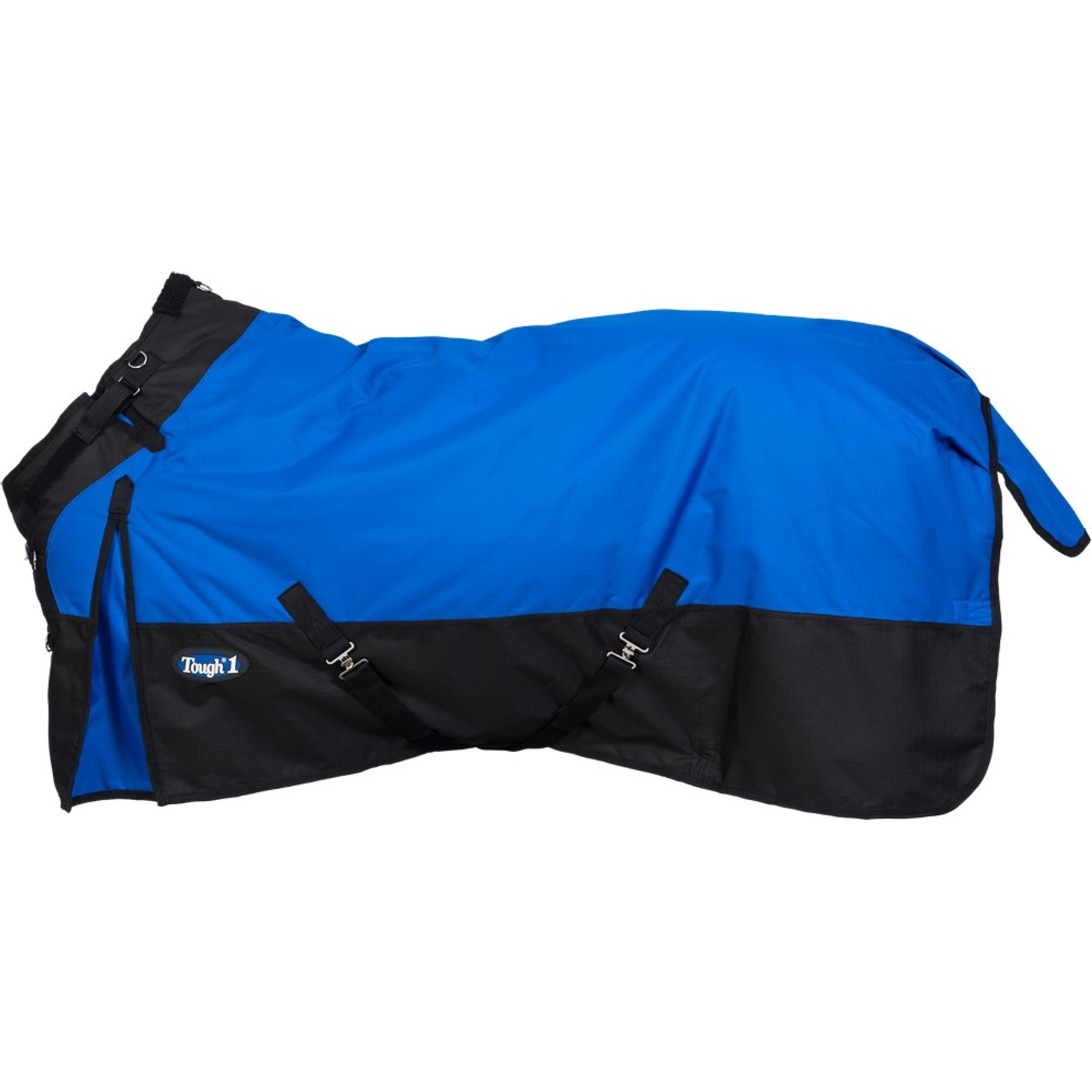 Tough1 1200D Turnout Blanket with Snuggit, 300-g, Royal Blue, 75-in