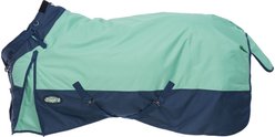 Tough1 1200D Turnout Blanket with Snuggit, 300-g, Sea Glass, 75-in
