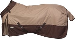Tough1 1200D Turnout Blanket with Snuggit, 300-g, Tan, 84-in