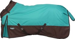Tough1 1200D Turnout Blanket with Snuggit, 300-g, Turquoise, 75-in