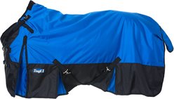 Tough1 1680D Turnout Blanket with Snuggit Neck, Royal Blue, 72-in