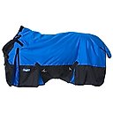 Tough1 1680D Turnout Blanket with Snuggit Neck, Royal Blue, 75-in