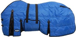 Tough1 600D Stable Blanket with Belly Wrap, Royal Blue, 84-in