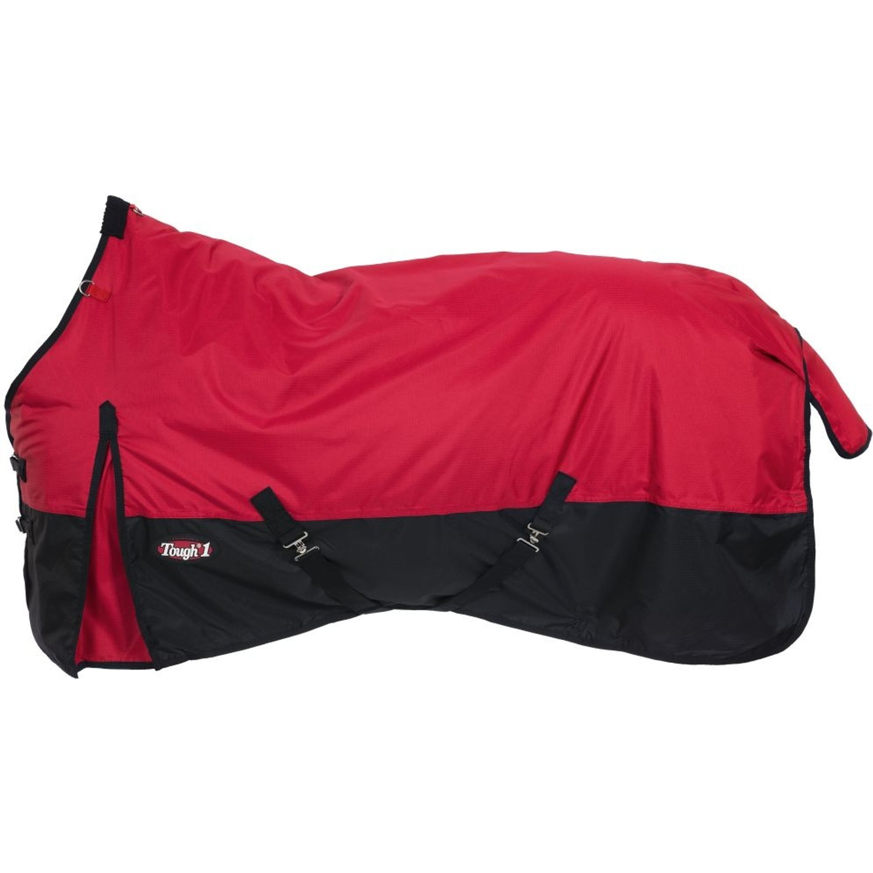 Tough1 600D Turnout Blanket, Red, 78-in