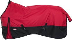 Tough1 600D Turnout Blanket, Red, 81-in