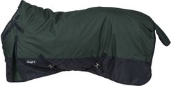 Tough1 600D Turnout Blanket with Snuggit, Hunter Green, 78-in