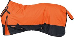 Tough1 600D Turnout Blanket with Snuggit, Orange, 72-in
