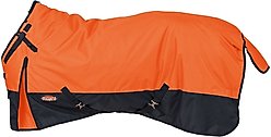 Tough1 600D Turnout Blanket with Snuggit, Orange, 78-in