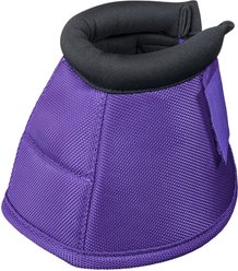 Tough1 Ballistic Nylon Horse Bell Boots, Purple, Medium
