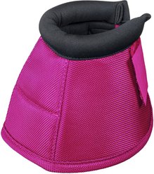 Tough1 Ballistic Nylon Horse Bell Boots, Raspberry, Medium