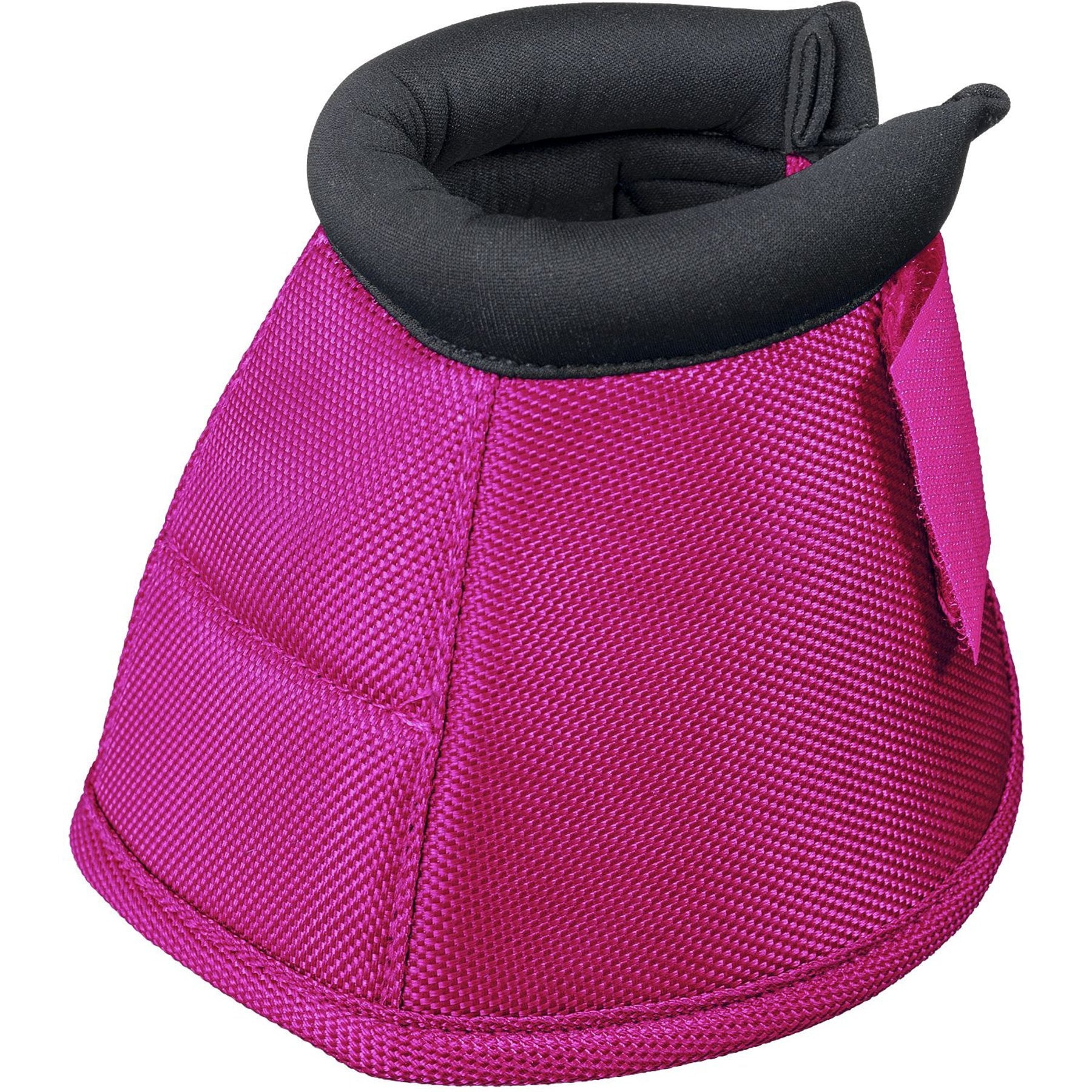 Tough1 Ballistic Nylon Horse Bell Boots, Raspberry, Medium