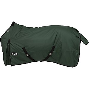 Tough1 Basics 1200D Turnout Blanket, 200-g, Hunter Green, 81-in