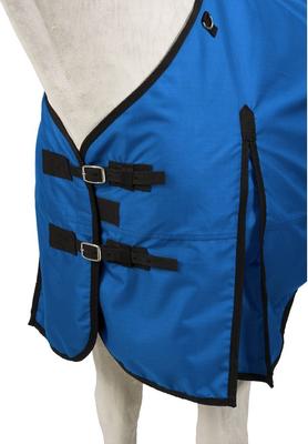 Show full view: Tough1 Basics 1200D Turnout Blanket, 200-g, Royal Blue, 69-in slide 2 of 3