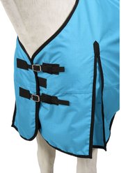 Tough1 Basics 600D Turnout Blanket, 250-g, Turquoise, 84-in slide 2 of 2