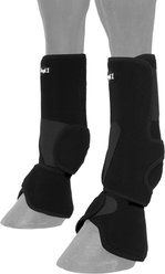 Tough1 Combo Horse Sport Boots, Black, Medium