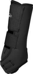 Tough1 Economy Rear Horse Sport Boots, Black, Medium