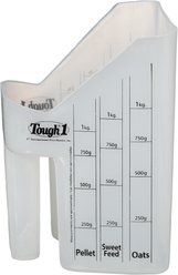 Tough1 Feed Scoop with Measurements, White, 1/2 to 3-lbs slide 2 of 5