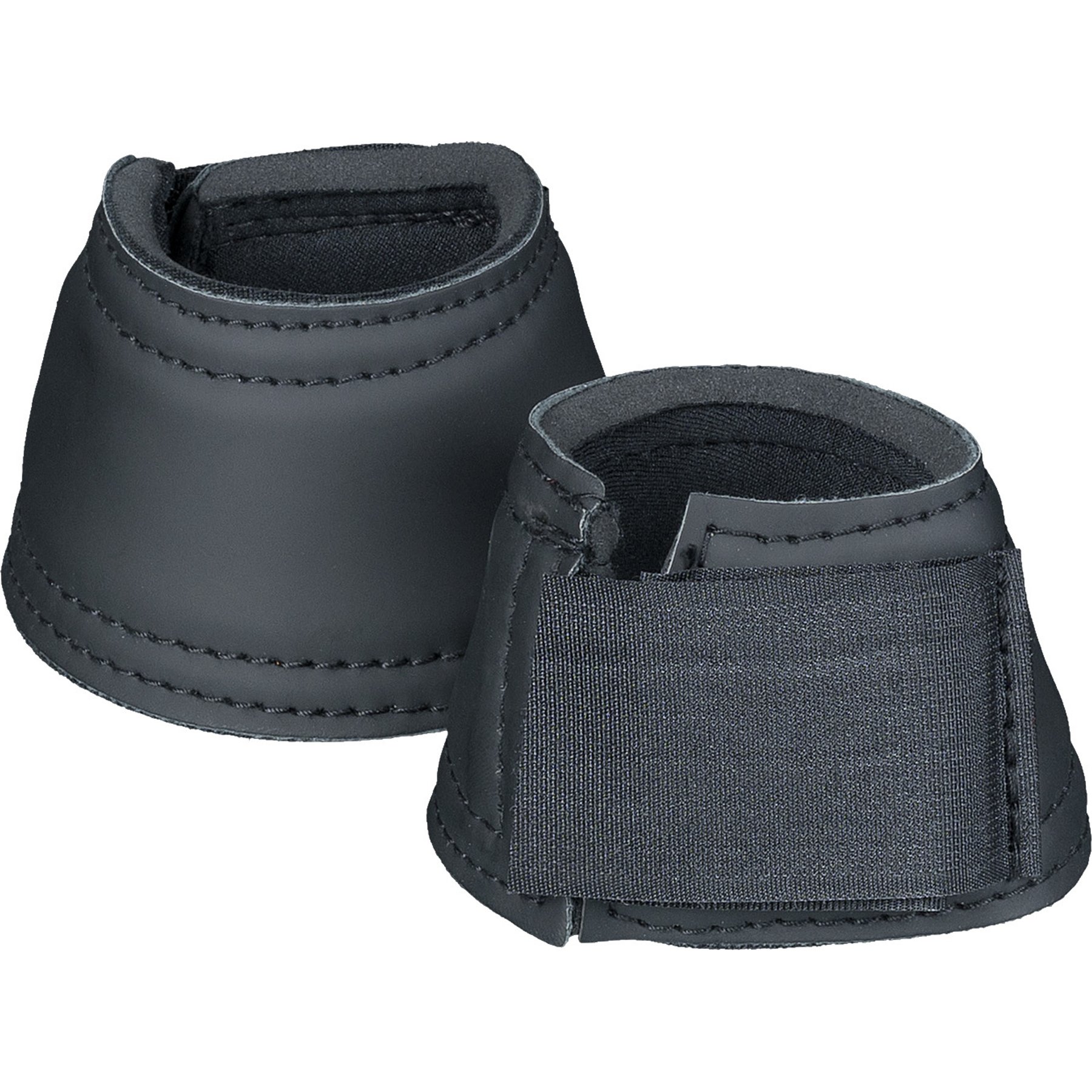 Tough1 Miniature Horse Bell Boots, Black, Mini
