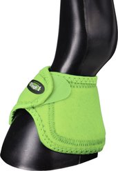 Tough1 No Turn Horse Bell Boots, Neon Green, Large