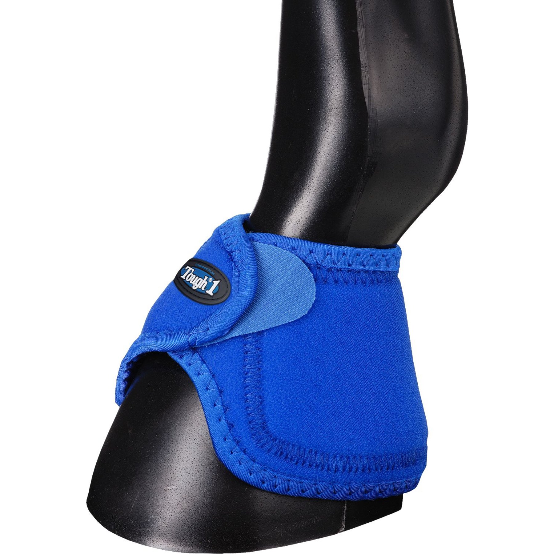 Tough1 No Turn Horse Bell Boots, Royal Blue, Medium