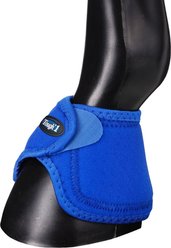 Tough1 No Turn Horse Bell Boots, Royal Blue, Small