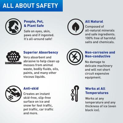 Show full view: Traction Magic Anti Slip Agent Dog & Cat Poop Bags, 15-lb bucket, 2 count slide 4 of 8