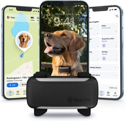Tractive Collar Attachment Smart Dog GPS Tracker with Virtual Fence, X-Large, Black slide 1 of 9