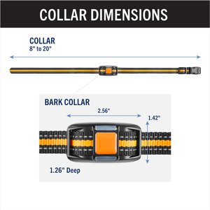 Trainer Dog Collar, Waterproof & Rechargeable with 430 Yard Range, 2 Collars