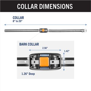 Trainer Dog Collar, Waterproof & Rechargeable with 430 Yards Range, 2 Collars, TPU