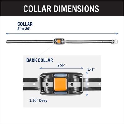 Show full view: Trainer Dog Collar, Waterproof & Rechargeable with 430 Yards Range, 2 Collars, TPU slide 4 of 8