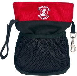 Training COA Pro Treat Bag Dog Training Tool, Black & Red