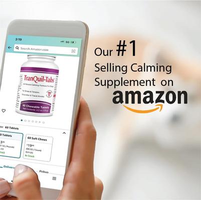 Show full view: TranQuil Tabs Calming Dog Supplement, 60 count slide 6 of 9