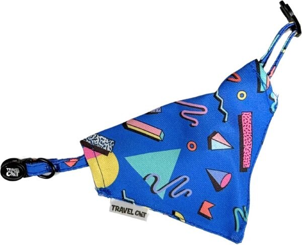 Travel Cat 90's Style Cat Bandana