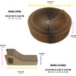 Show in main carousel: Travel Cat Accordion Cardboard Cat Bed & Scratcher, Brown slide 6 of 7