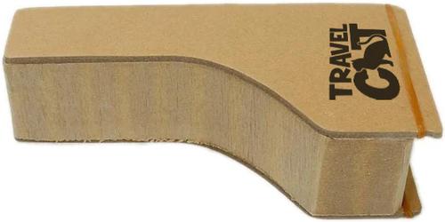 Show full view: Travel Cat Accordion Cardboard Cat Bed & Scratcher, Brown slide 5 of 7