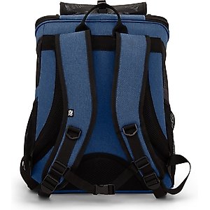 Travel Cat Fat Cat Airline Approved Bubble Backpack Cat Carrier, Navy