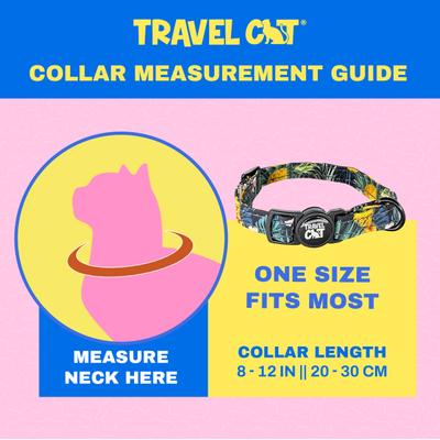 Show full view: Travel Cat Hawaiian Shirt Cat Collar slide 3 of 7