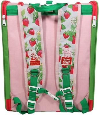 Show full view: Travel Cat Strawberry Shortcake Airline Approved Cat Backpack, Multicolored slide 4 of 11