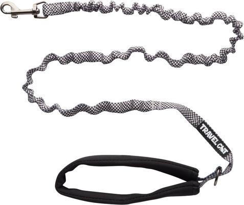 Show full view: Travel Cat The Day Tripper H-Style Adjustable Cat Harness & Leash Set, Black & White slide 5 of 8