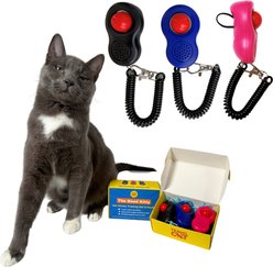 Travel Cat The Good Kitty Clicker Training Set