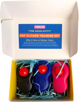 Show full view: Travel Cat The Good Kitty Clicker Training Set slide 6 of 9
