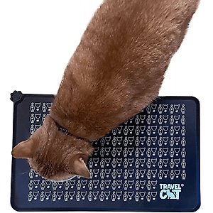 Travel Cat The Nice & Tidy Food & Water Feeding Cat Placemat