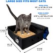 Show in main carousel: Travel Cat the Porta-Pawty Portable Cat Litter Box slide 9 of 11