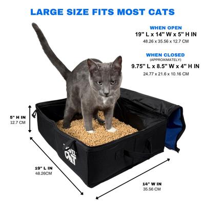 Show full view: Travel Cat the Porta-Pawty Portable Cat Litter Box slide 9 of 11