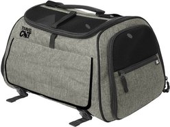 Travel Cat The Transpurrter Airline Approved Backpack Cat Carrier, Heather Grey slide 2 of 7