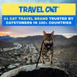 Show in main carousel: Travel Cat The True Adventurer Reflective Cat & Kitten Harness & Leash, Black, Small slide 5 of 12