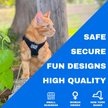 Show in main carousel: Travel Cat The True Adventurer Reflective Cat & Kitten Harness & Leash, Black, Small slide 4 of 12